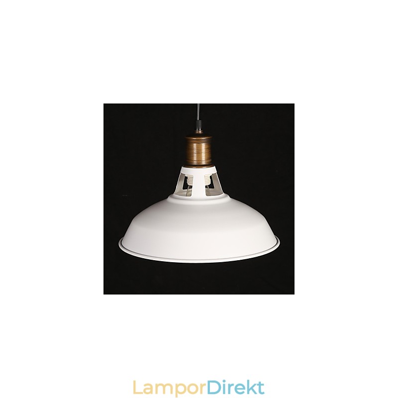 Amerikansk Country Style Originalitet Single Head Smidesjärn Hollow Out Droplight Lampa