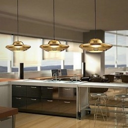 Country Galvaniserad Metall Taklampa Garage