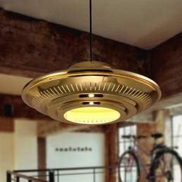 Country Galvaniserad Metall Taklampa Garage