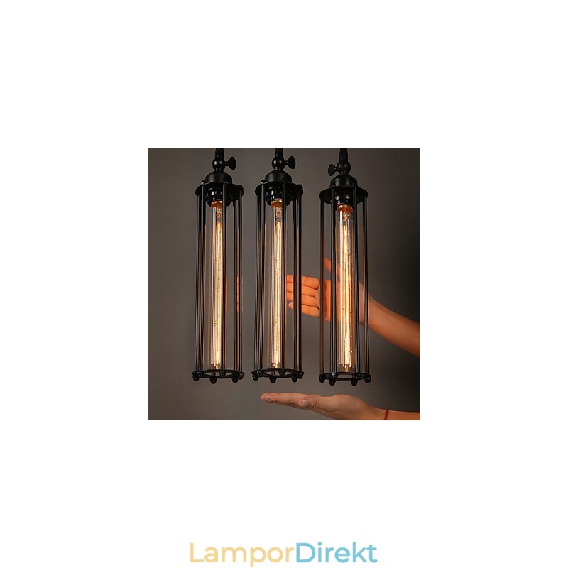 Kreativ Europeisk Stil Som Återställer Gamla Sätt Smidesjärn Alcatraz Single Head Droplight