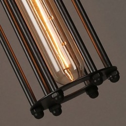 Kreativ Europeisk Stil Som Återställer Gamla Sätt Smidesjärn Alcatraz Single Head Droplight