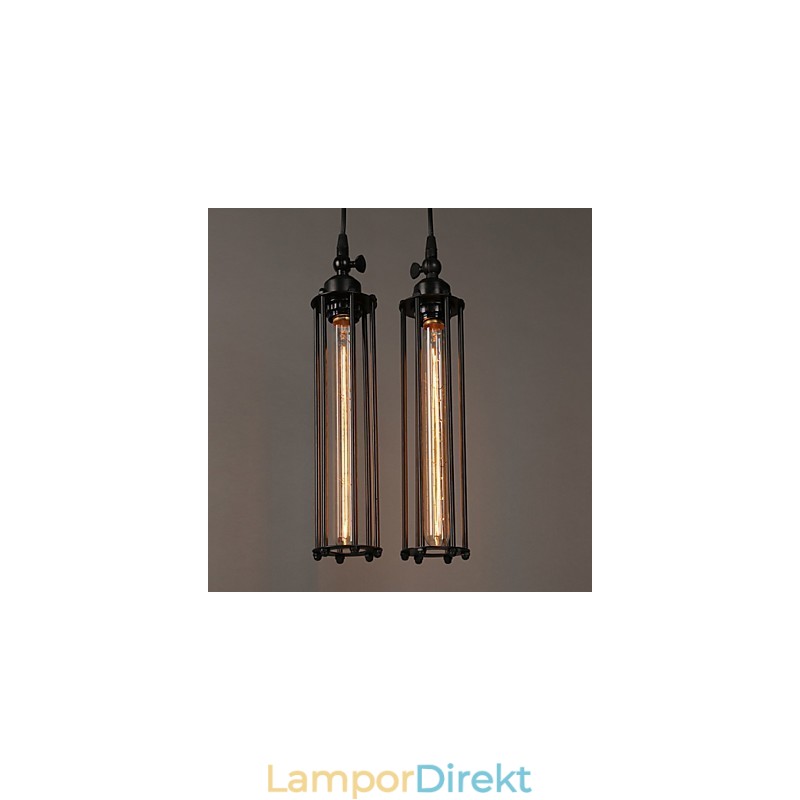 Kreativ Europeisk Stil Som Återställer Gamla Sätt Smidesjärn Alcatraz Single Head Droplight