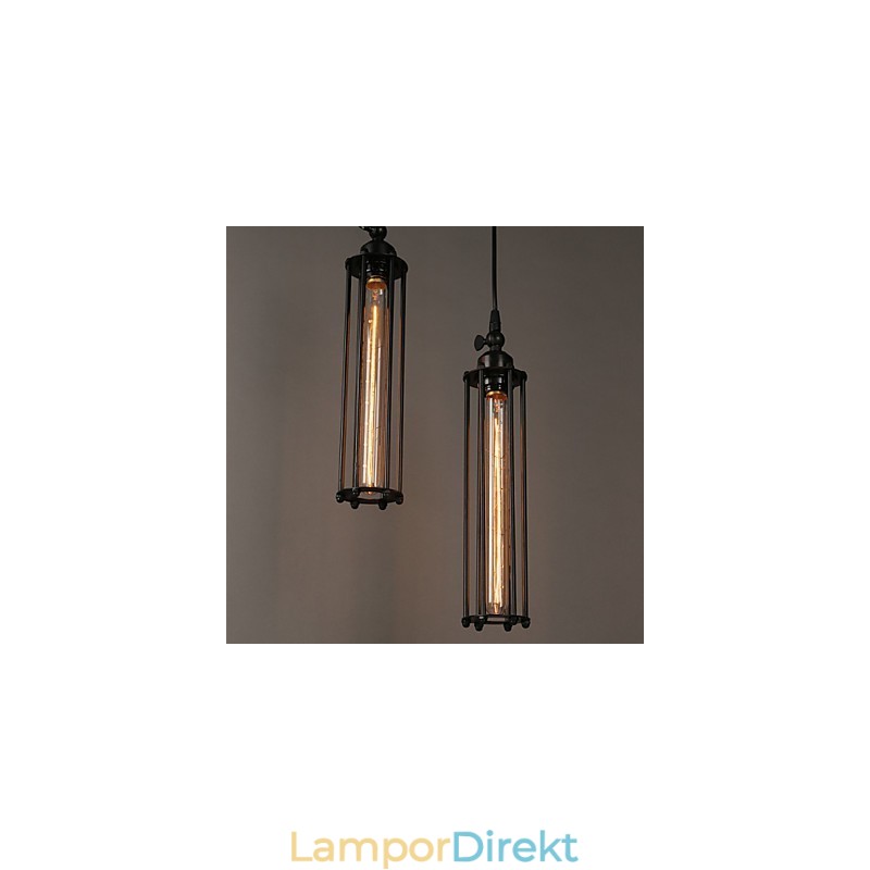 Kreativ Europeisk Stil Som Återställer Gamla Sätt Smidesjärn Alcatraz Single Head Droplight