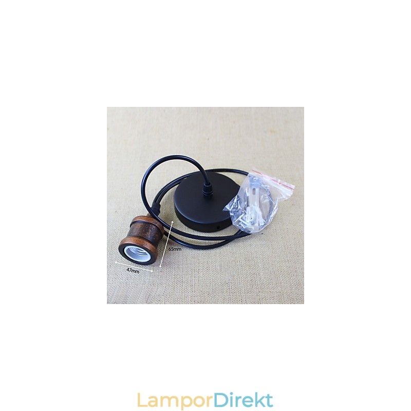 Pendellampor Traditionell Klassisk Vintage Retro Country Garage Metal