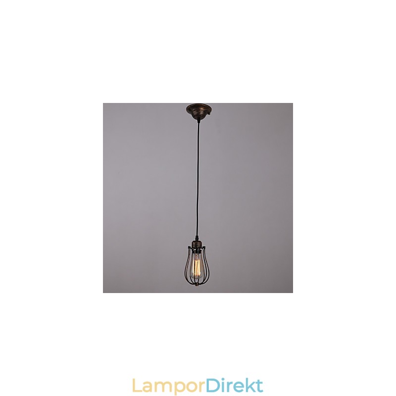 Country Style Mini Lamp 1 Light Retro
