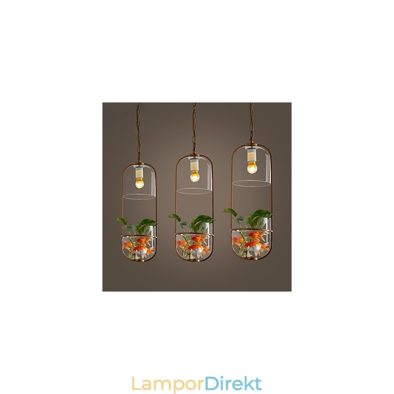 Modern Och Modern Dekorativ Design Taklampa (Inkluderar Inte Växter