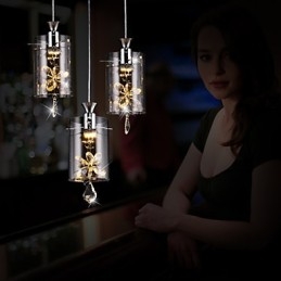 Modern Contemporary Crystal Others Glass Pendel Light