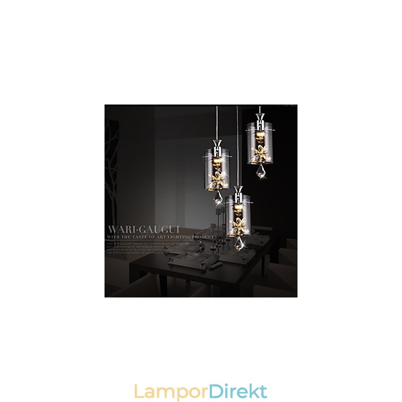 Modern Contemporary Crystal Others Glass Pendel Light