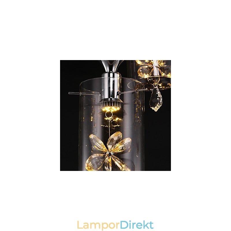 Modern Contemporary Crystal Others Glass Pendel Light
