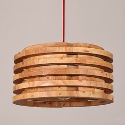Willow Wood Lampa Ljuskrona Trä