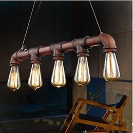 American Country Industrial Veranda Loft Conduit Droplight