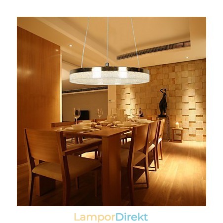 Kristall Pendellampa Gyllene Modern Lampa Kristall Pendellampa Gyllene Modern Lampa