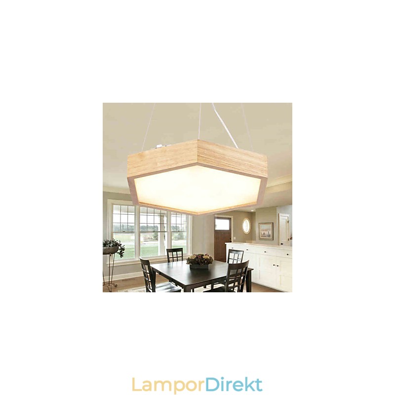 Modern Contemporary Country Mini Style Övrigt Wood Bambu Pendellampa
