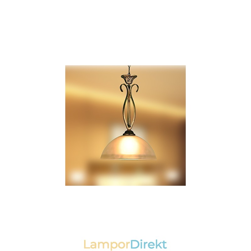 Northern Rural Bordslampa Är Modern Och Kontrakterade Idéer Single Head Droplight Glaslampa